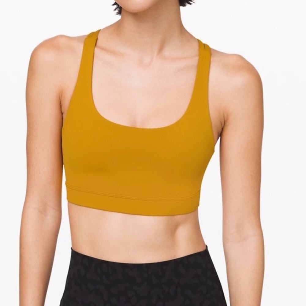 Lululemon Energy Bra in Fools Gold